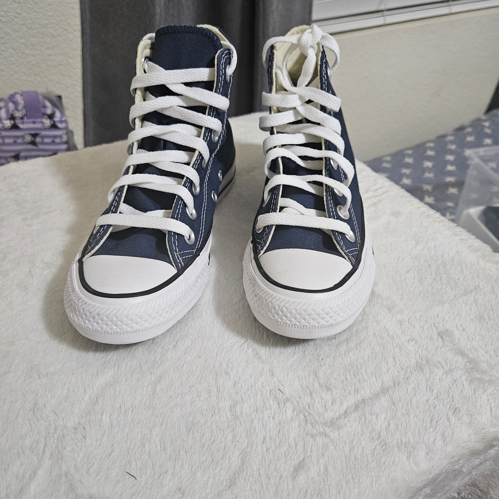 New Converse All Star Navy High-Tops Size 3M / Size 5W
